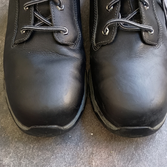 Timberland Pro Black Boots Steel Toe 12M A1RU5 Mens - Picture 7 of 8